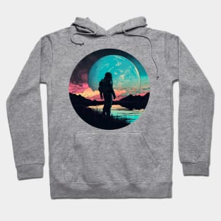 Cosmic Astronaut Adventure - Space Exploration Tee Hoodie